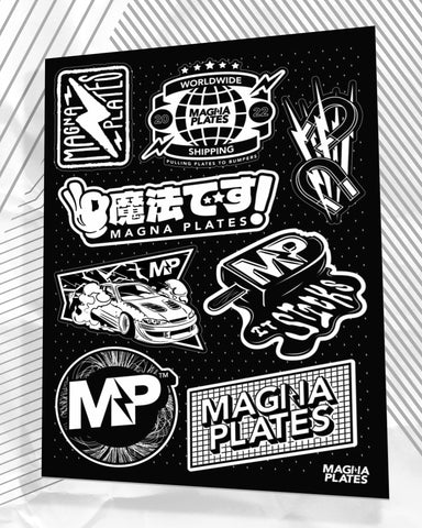 Magna Plates Sticker Sheet