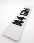 MAGNA PLATES 4D ACRYLIC NUMBER PLATE LICENSE PLATE